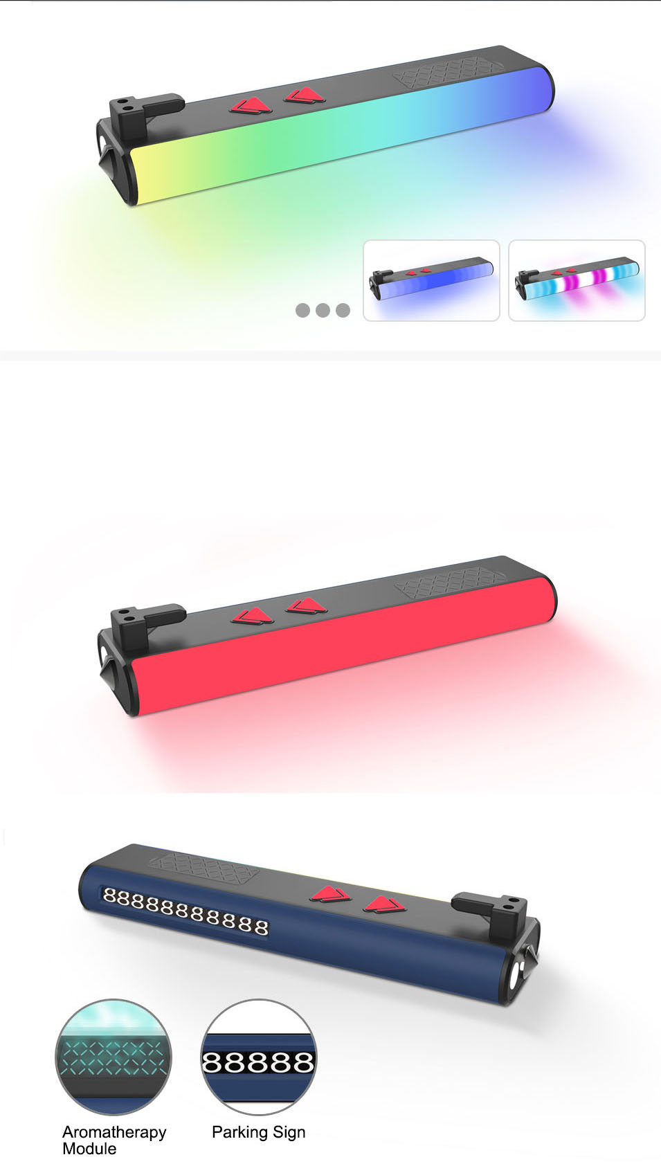 RGB Ambient Light Product Display