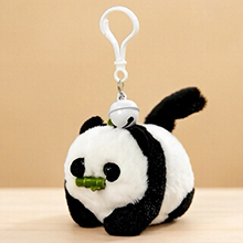 Wagging Panda Keychain